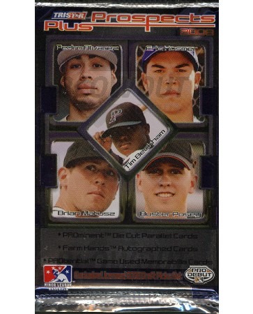2008 Tristar Prospects Plus Baseball Hobby Pack