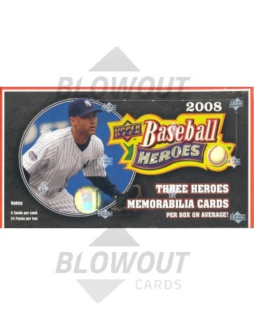 2008 Upper Deck Heroes Baseball Hobby Box