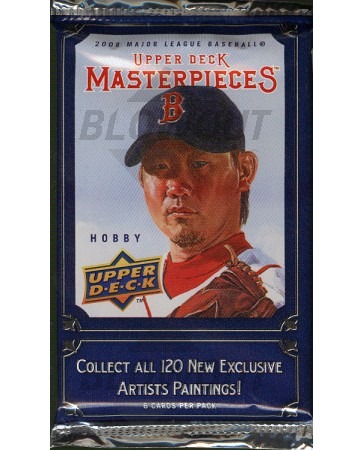 2008 Upper Deck Masterpieces Baseball Hobby Pack