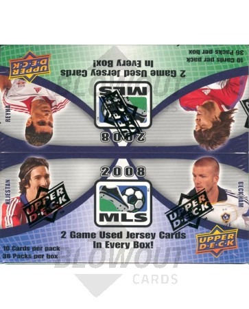 2008 Upper Deck MLS Soccer 20 Box Case