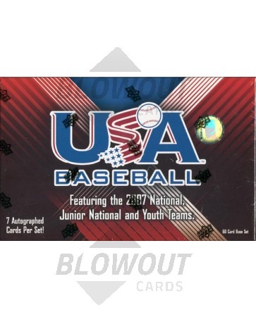 2008 USA National Teams Box Set Baseball 15 Set Case