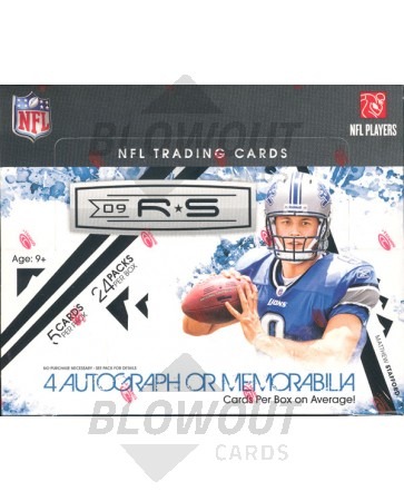 2009 Donruss Rookies & Stars Football Hobby 12 Box Case