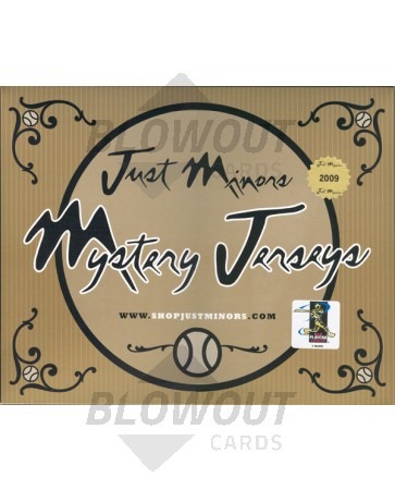 2009 Just Minors Mystery Jerseys Baseball Hobby 6 Box Case