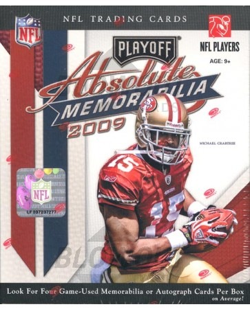 2009 Playoff Absolute Memorabilia Football Hobby Box