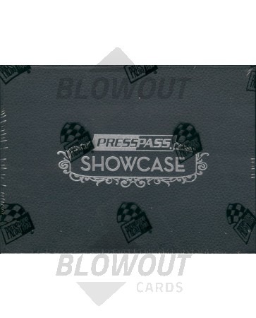 2009 Press Pass Showcase Racing Hobby 6 Box Case