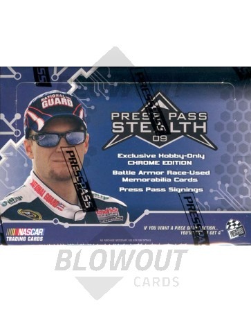 2009 Press Pass Stealth Racing Hobby 20 Box Case