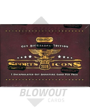 2009 Razor Sports Icons 12 Box Case