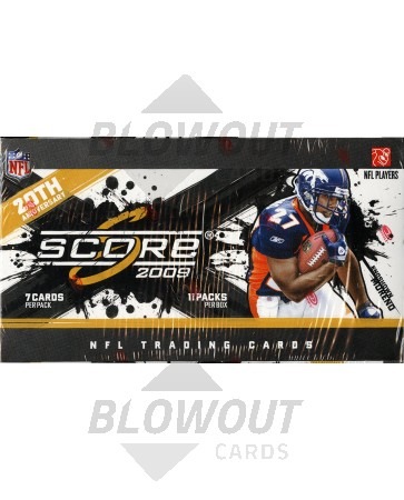 2009 Score Football Blaster Box