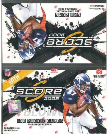2009 Score Football Rack Pack Box