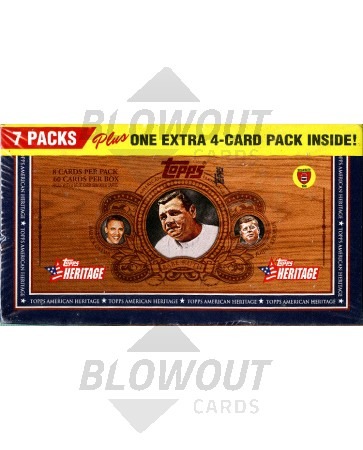 2009 Topps American Heritage Blaster Box