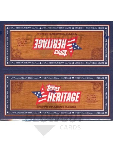 Topps American Heritage Retail 8 Box Case