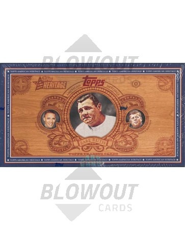 Topps American Heritage Hobby 12 Box Case