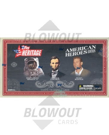Topps American Heritage - American Heroes Ed Hobby Box