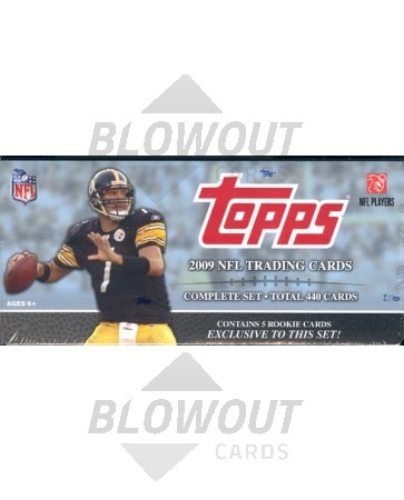 2009 Topps Football Factory Set - 12 Set Case