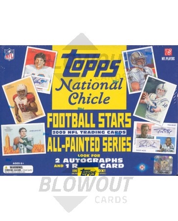 2009 Topps National Chicle Football Hobby Box