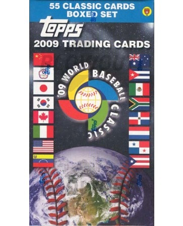 2009 Topps World Baseball Classic Set 16 Box Case