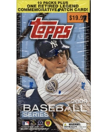 2009 Topps Series 1 Baseball Blaster 16 Box Case