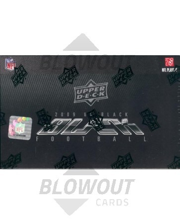 2009 Upper Deck Black Football Hobby Box