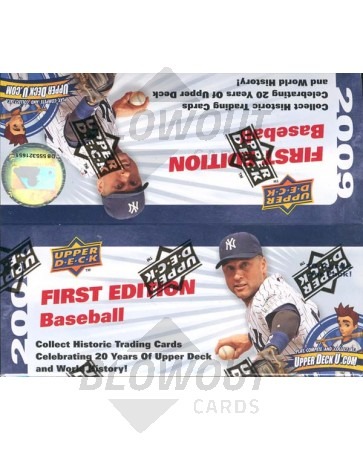 2009 Upper Deck First Edition Baseball Box