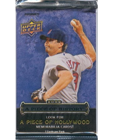 2009 Upper Deck A Piece of History Baseball Hobby Pack