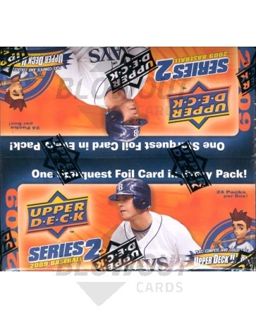 2009 Upper Deck Series 2 Baseball Retail 20 Box Case