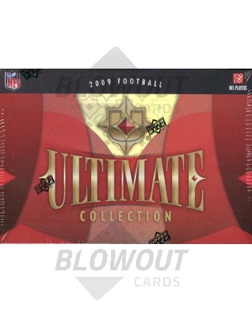 2009 Upper Deck Ultimate Collection Football Hobby 15 Box Case