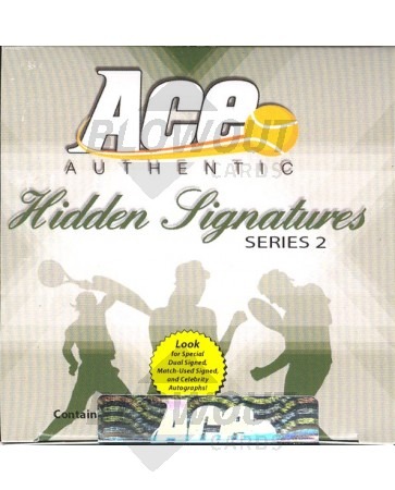 2010 Ace Authentic Hidden Treasures Series 2 Tennis 16 Box Case