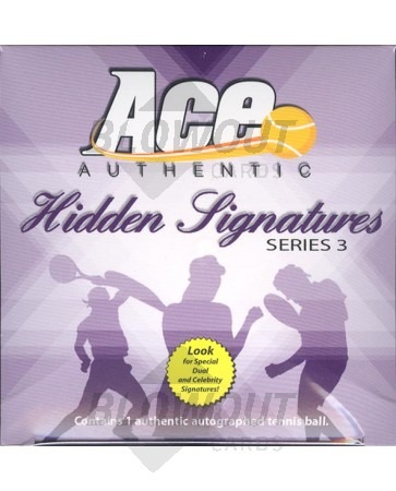 2010 Ace Authentic Hidden Treasures Series 3 Tennis 20 Box Case