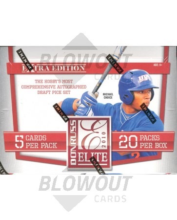 2010 Donruss Elite Extra Edition Baseball Hobby 20 Box Case