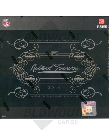 2010 Playoff National Treasures Football Hobby Box