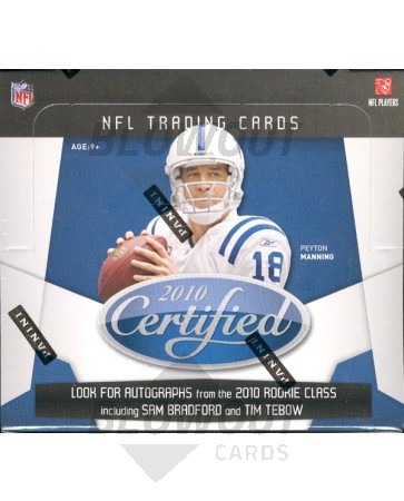 2010 Panini Certified Football Hobby 24 Box Master Case