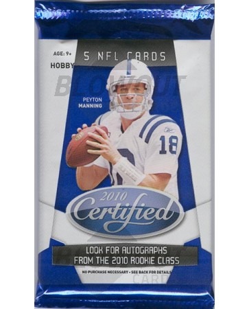 2010 Panini Certified Football Hobby Pack