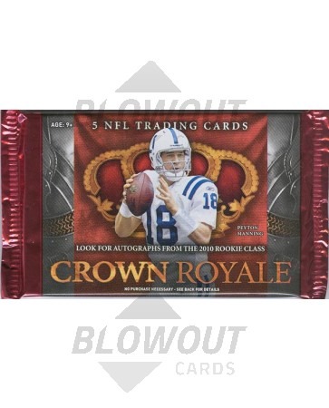 2010 Panini Crown Royale Football Hobby Pack