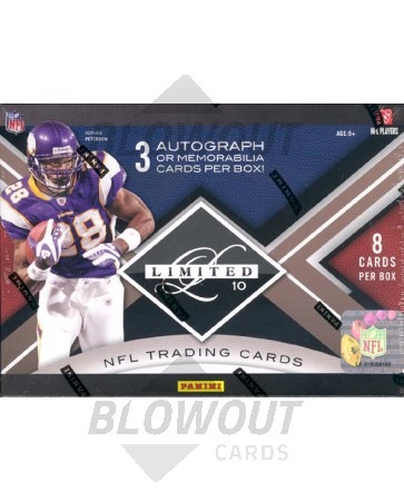 2010 Panini Limited Football Hobby Box