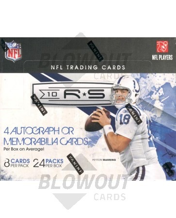 2010 Panini Rookies & Stars Football Hobby 12 Box Case