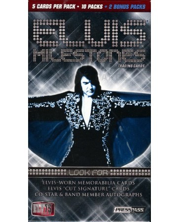 2010 Press Pass Elvis Milestones Blaster Box