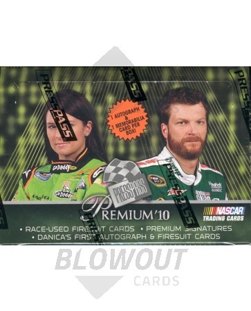 2010 Press Pass Premium Racing Hobby 10 Box Case