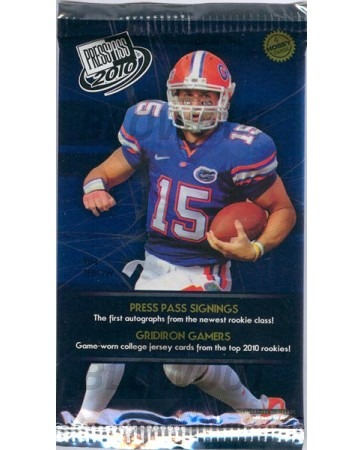 2010 Press Pass Football Hobby Pack