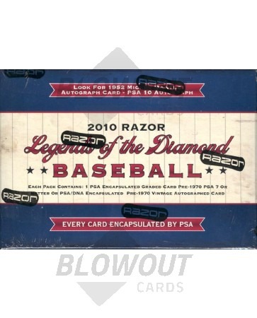 2010 Razor Legends of the Diamond Baseball Box