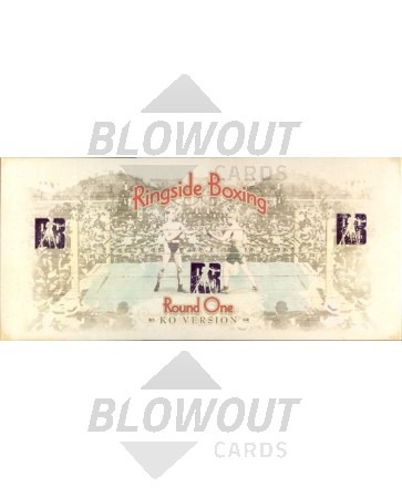 2010 Ringside Boxing Round One KO Version Box