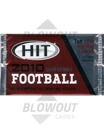 2010 Sage Hit Low Series Football Hobby Pack