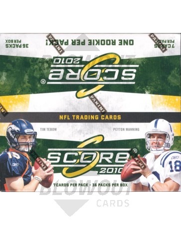 2010 Score Football Box