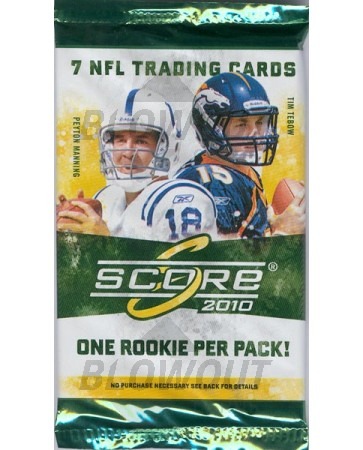 2010 Score Football Pack