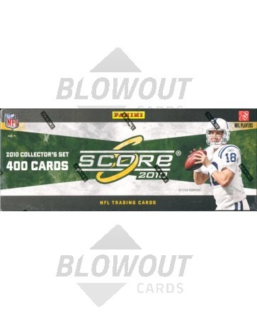2010 Score Football Factory Set - 10 Set Case