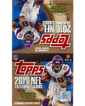 2010 Topps Football Hanger Pack Box