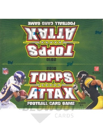 2010 Topps Attax Football Booster 12 Box Case