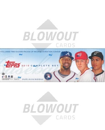 2010 Topps Baseball Factory Set - Holiday 13 Set Case