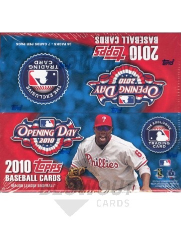 2010 Topps Opening Day Baseball Hobby Box