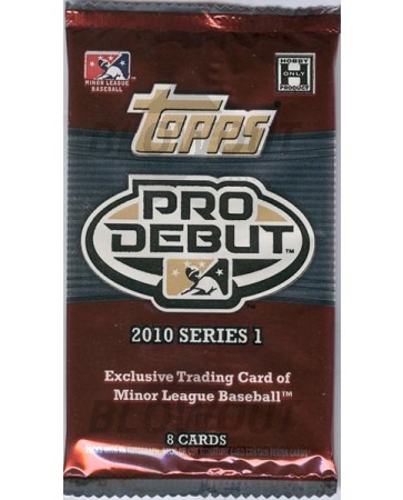 2010 Topps Pro Debut Series 1 Baseball Hobby Pack