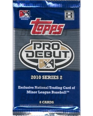 2010 Topps Pro Debut Series 2 Baseball Hobby Pack